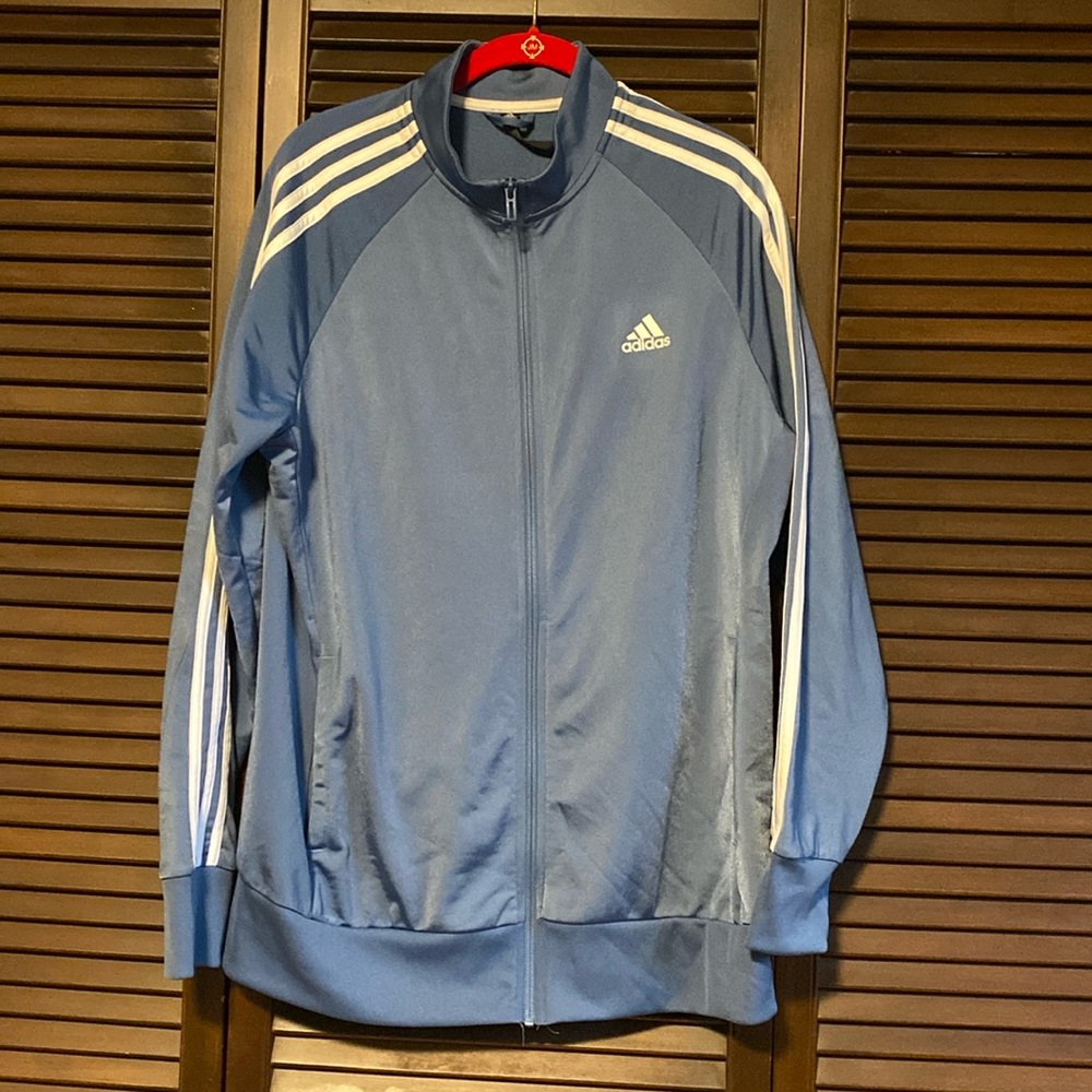 Men’s 1X Adidas zip up jog jacket